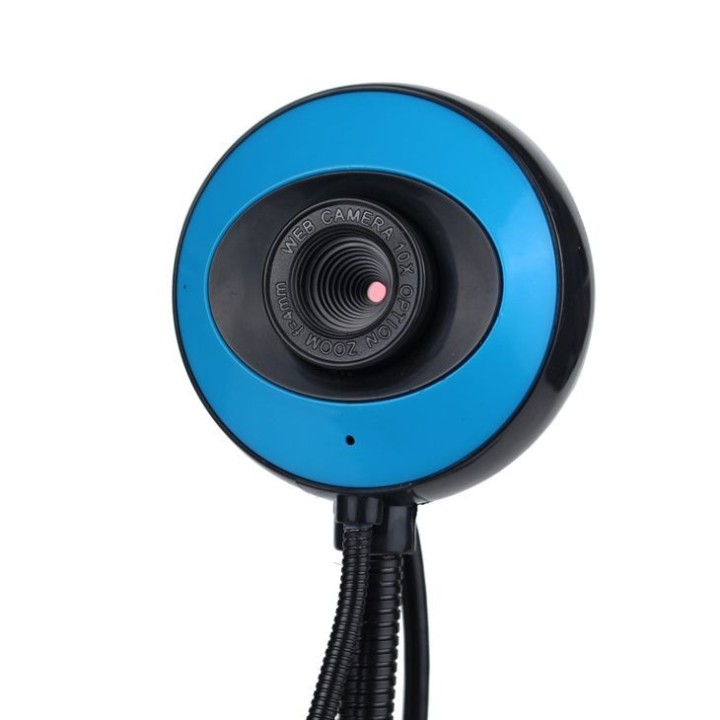 Webcam Kisonli PC-12, Microphone, 480p, Black - 3045