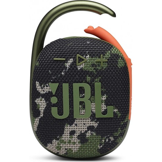 JBL Clip 4, Portable Bluetooth Speaker, IP67-Waterproof(JBLCLIP4SQUAD) Squad