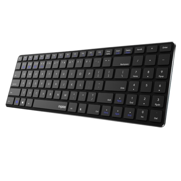 RAPOO 9300M, Wireless Desktop Combo Set, Multi-mode, Ultra-Slim, GR