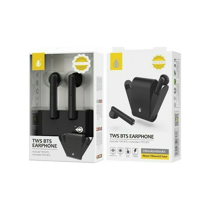 Earbud Bluetooth Handsfree ONE PLUS NC3159 Μαύρο