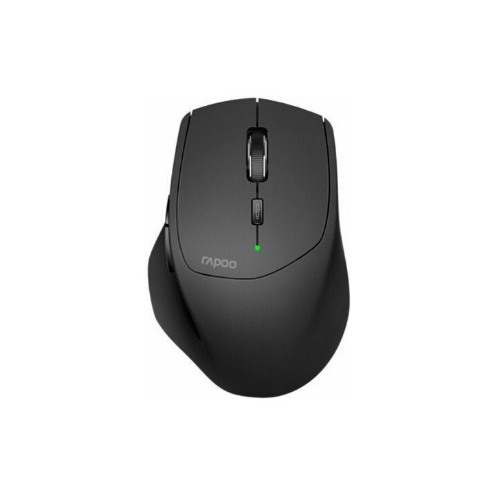 Rapoo MT550 Ασύρματο Bluetooth+Wireless Ποντίκι Μαύρο (17745)