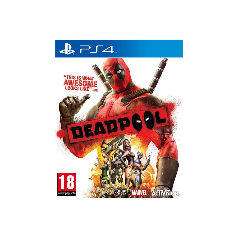 Deadpool PS4 GAMES Used-Μεταχειρισμένο(CUSA-03528)