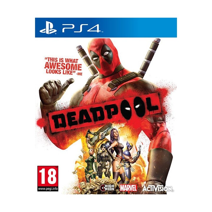 Deadpool PS4 GAMES Used-Μεταχειρισμένο(CUSA-03528)