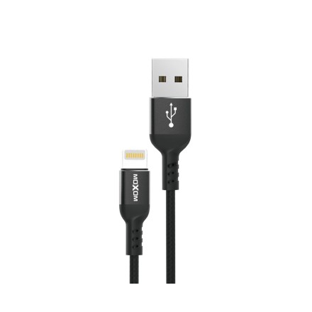 Καλώδιο φόρτισης 4 Μέτρα Lightning Iphone MoXom MX-CB44 Swing 2.4A Μαύρο
