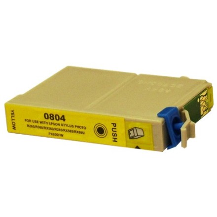 ΣΥΜΒΑΤΟ ΜΕΛΑΝΙ EPSON T0804 Κίτρινο(13ml)