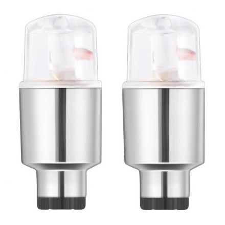 Καπάκι βαλβίδας ποδηλάτου AG190C, LED, 2τμχ, RGB
