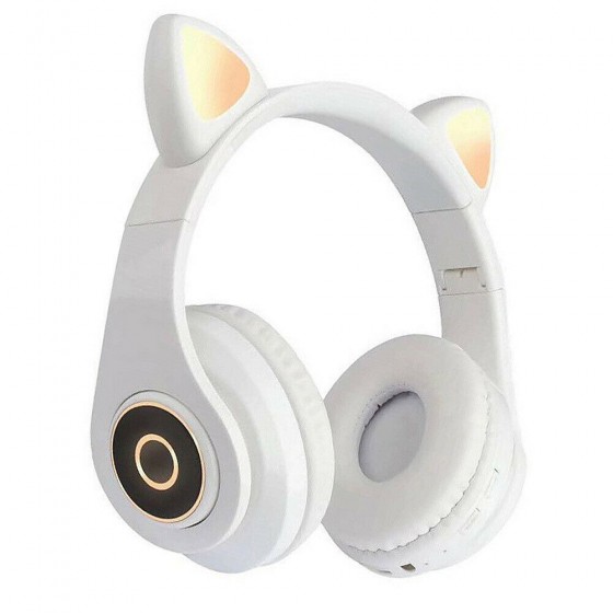 Ασύρματα Ακουστικά Cat Headphones WHITE L450 WIRELLES HEADPHONES