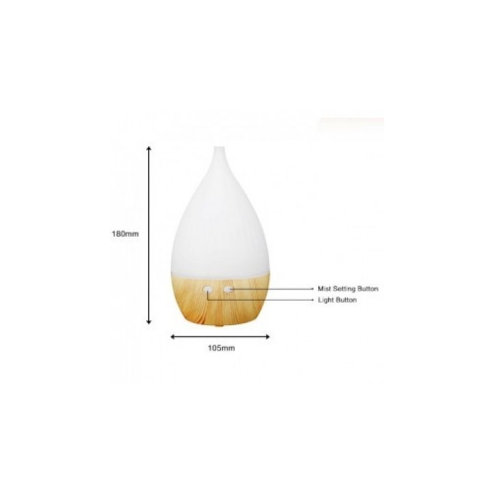 ΥΓΡΑΝΤΗΡΑΣ & ΣΥΣΚΕΥΗ ΑΡΩΜΑΤΟΘΕΡΑΠΕΙΑΣ LED 160ML-ANDOWL Q-T60