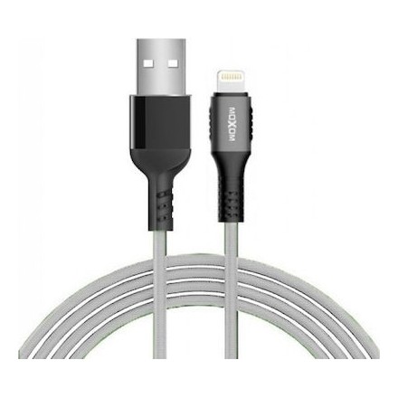 Καλώδιο φόρτισης 4 Μέτρα Lightning Iphone MoXom MX-CB44 Swing 2.4A Μαύρο