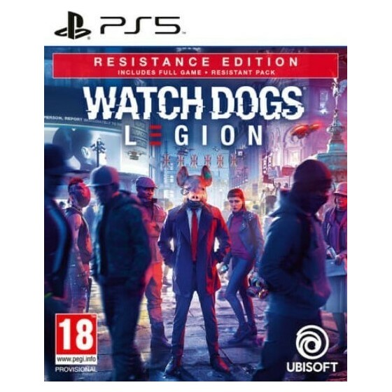 WATCH DOGS LEGION RESISTANCE SPECIAL DAY1 EDITION PS5 GAMES