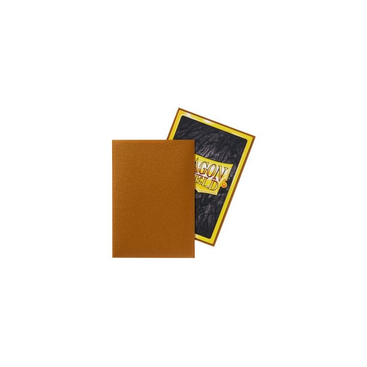 DRAGON SHIELD GOLD SMALL MATTE .60-CT