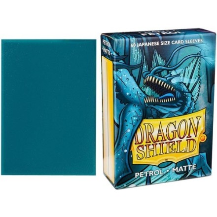 DRAGON SHIELD PETROL SMALL MATTE.60CT