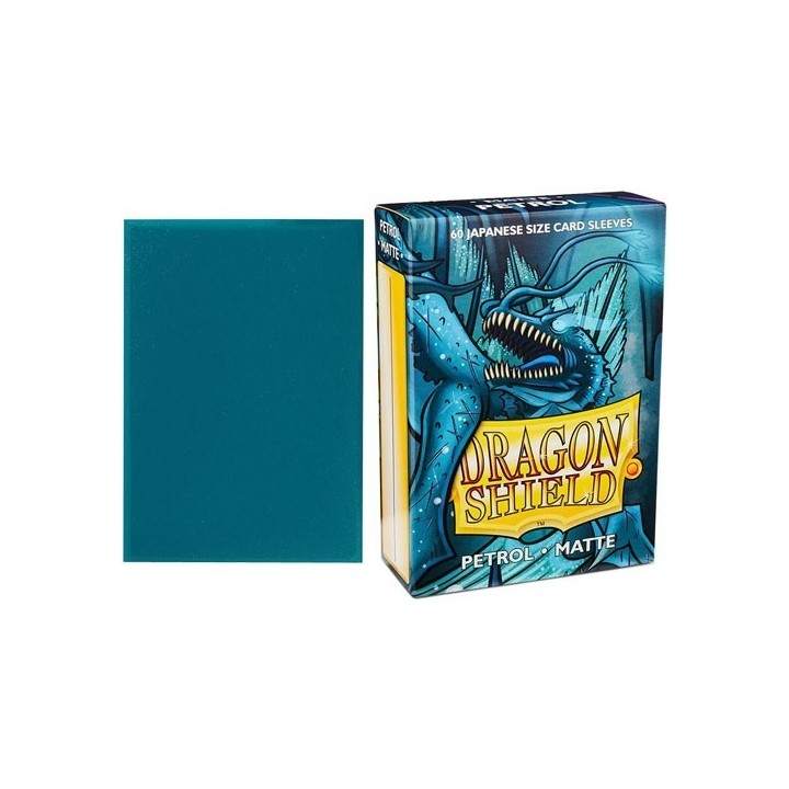 DRAGON SHIELD PETROL SMALL MATTE.60CT