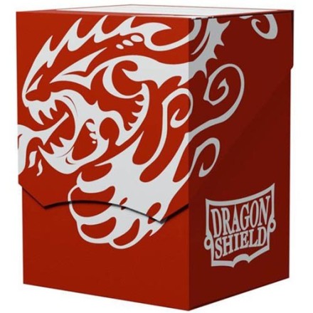 DRAGON SHIELD DECK SHELL RED/BLACK