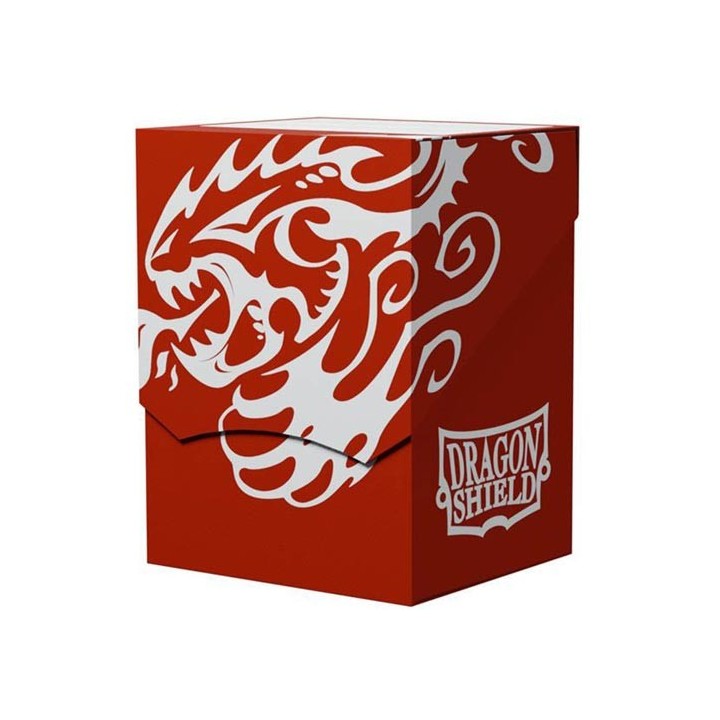 DRAGON SHIELD DECK SHELL RED/BLACK