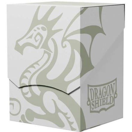 DRAGON SHIELD DECK SHELL WHITE/BLACK