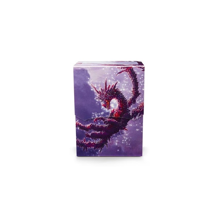 DRAGON SHIELD DECK SHELL RACAN CLEAR PURPLE