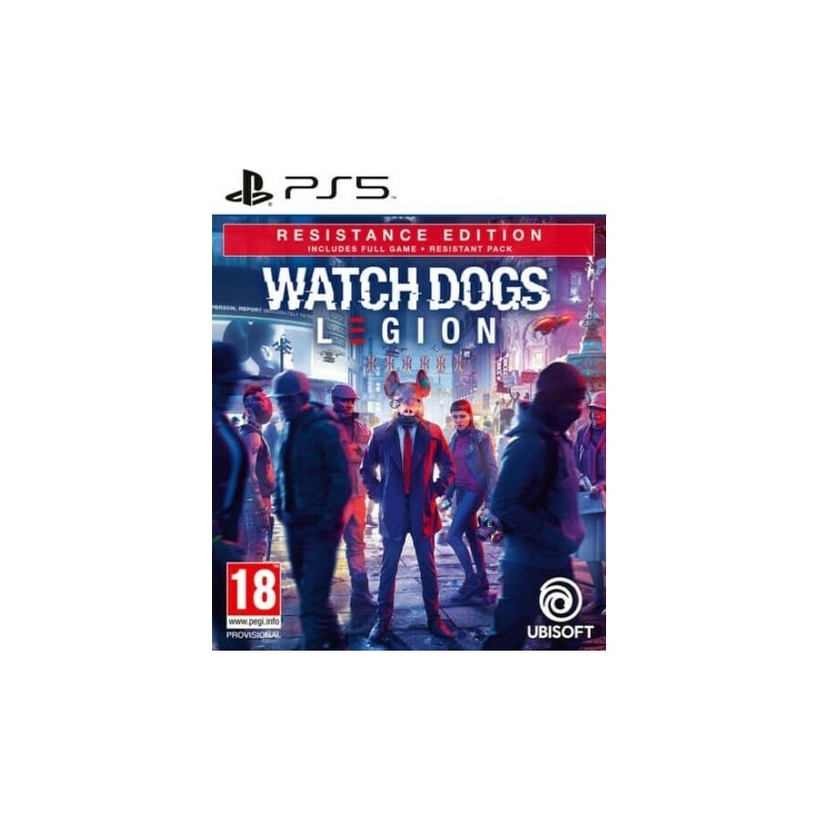 WATCH DOGS LEGION RESISTANCE SPECIAL DAY1 EDITION PS5 GAMES