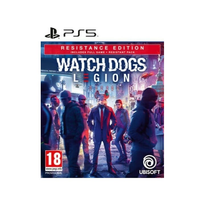 WATCH DOGS LEGION RESISTANCE SPECIAL DAY1 EDITION PS5 GAMES