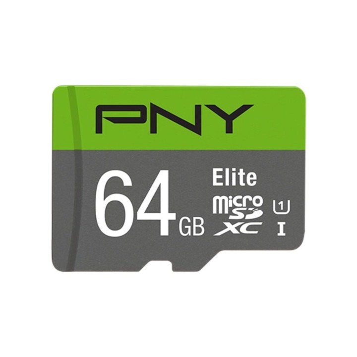 Pny MicroSDXC 64GB Class 10 With Adapter(P-SDUX64U185GW)