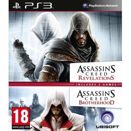 Assassin's Creed: Brotherhood & Assasin's Creed: Revelations PS3 GAMES Used-Μεταχειρισμένο