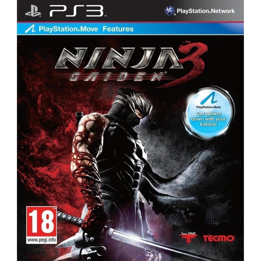 Ninja Gaiden III PS3 GAMES Used-Μεταχειρισμένο(BLES-01524)