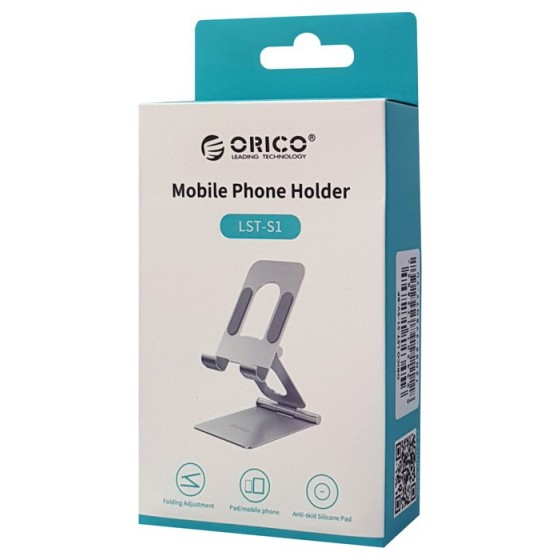 ORICO βάση smartphone LST-S1, foldable, ασημί (LST-S1-SV-BP)-
