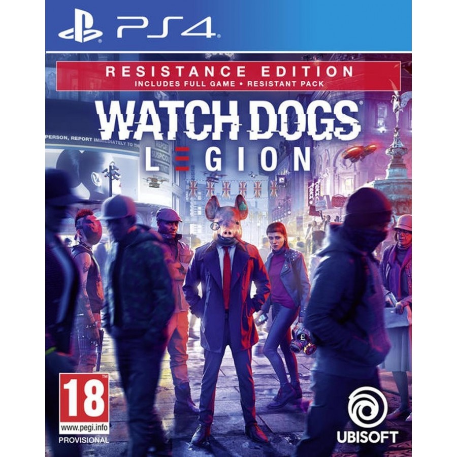 Watch Dogs: Legion Resistance Edition PS4 GAMES Used-Μεταχειρισμένο