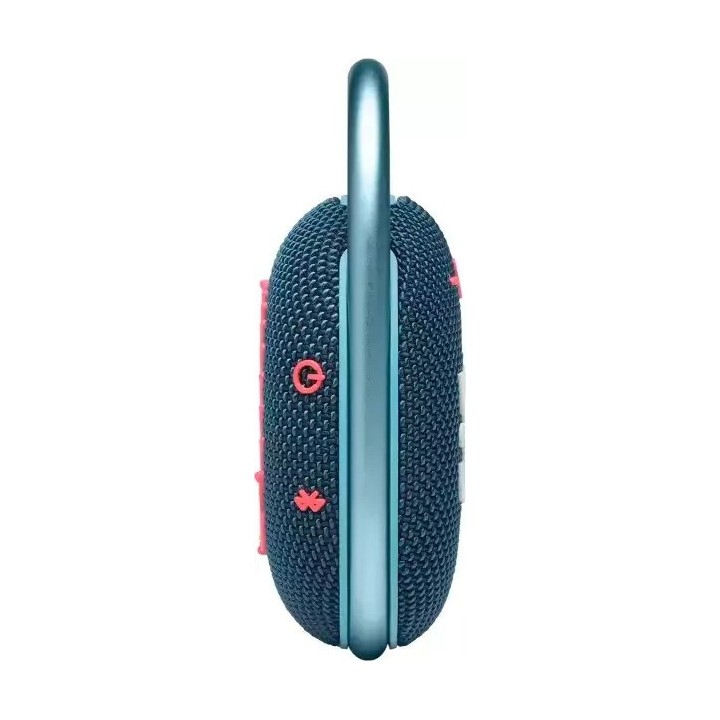 JBL Clip 4 Αδιάβροχο Ηχείο Bluetooth με 10 ώρες Λειτουργίας Blue/Pink(JBLCLIP4BLUP)