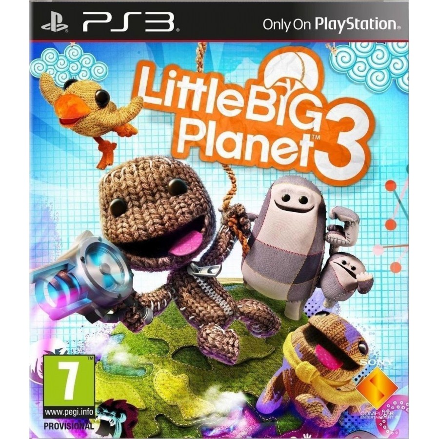 Little Big Planet 3 PS3 GAMES Used-Μεταχειρισμένο