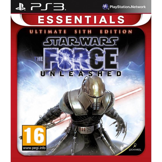 Star Wars  The Force Unleashed Ultimate Edition EESENTIALS PS3 GAMES Used-Μεταχειρισμένο(BLES-00678/E)