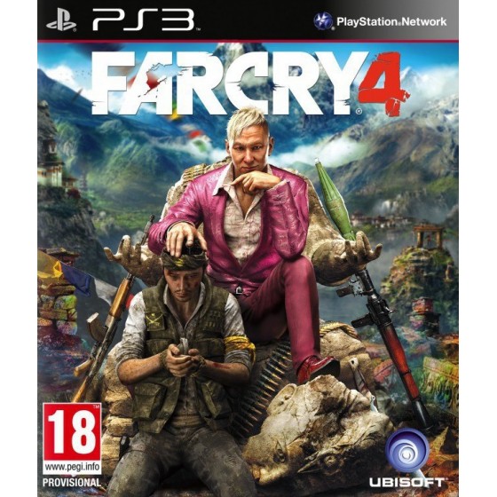 Far Cry 4 PS3 GAMES Used-Μεταχειρισμένο(BLES-02012)