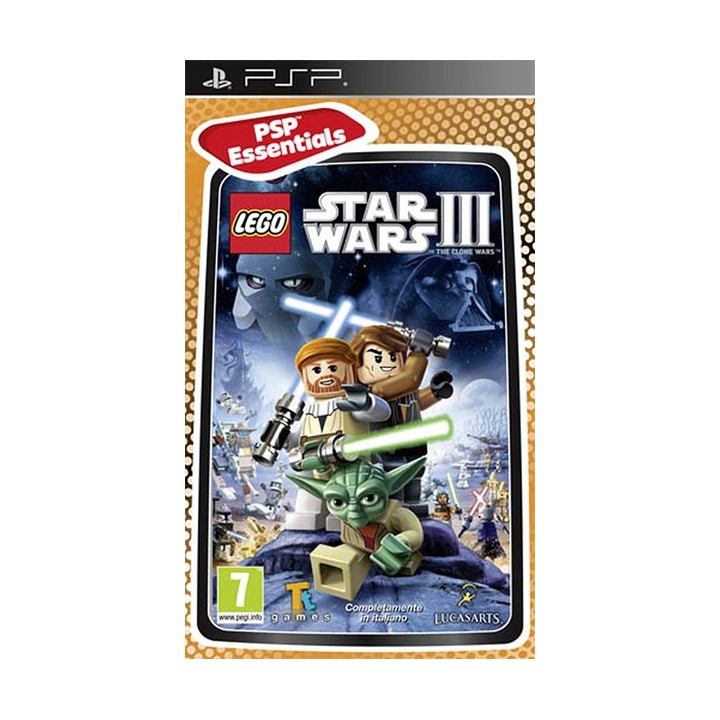LEGO Star Wars III The Clone Wars (Essentials) PSP Games Used-Μεταχειρισμένο