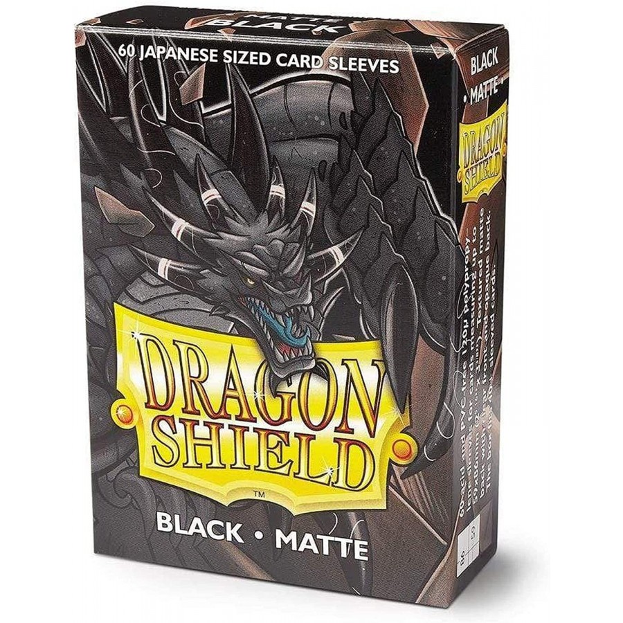 DRAGON SHIELD BLACK JAPAN MATTE 60CT