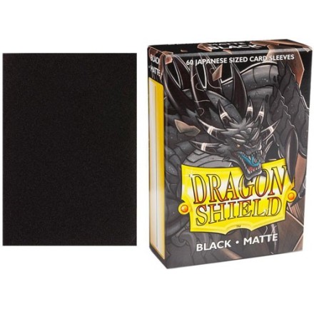 DRAGON SHIELD BLACK JAPAN MATTE 60CT