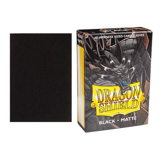 DRAGON SHIELD BLACK JAPAN MATTE 60CT(ART11102)