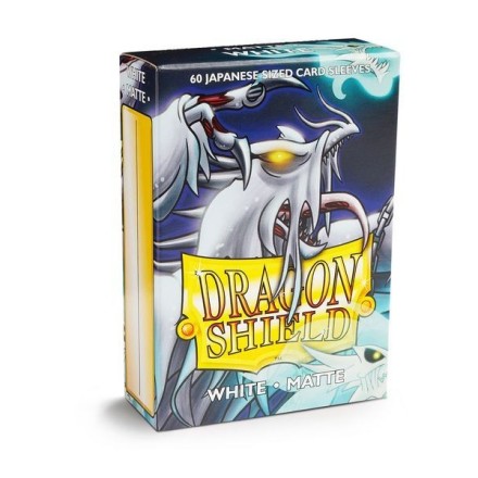 DRAGON SHIELD WHITE JAPAN MATTE 60CT