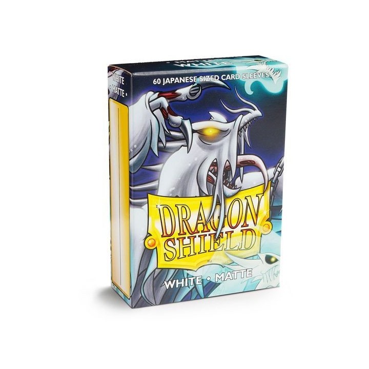 DRAGON SHIELD WHITE JAPAN MATTE 60CT