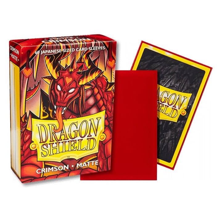 DRAGON SHIELD CRIMSON JAPAN MATTE 60τμχ