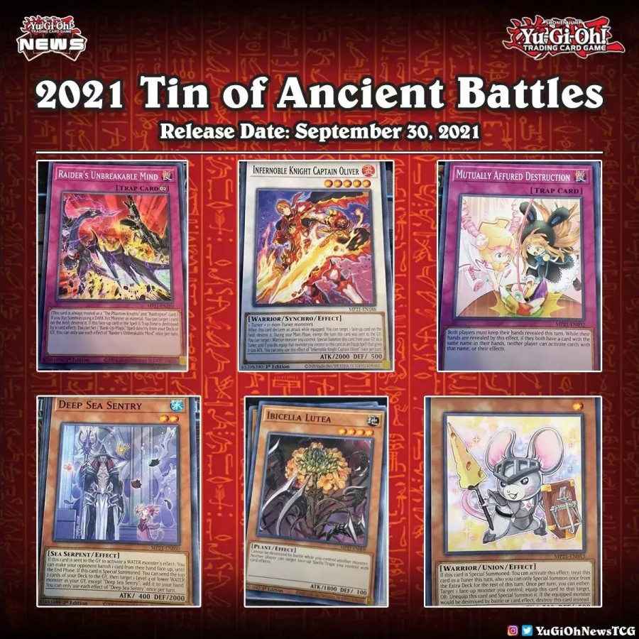 Yu-Gi-Oh! 2021 Tin of Ancient Battles