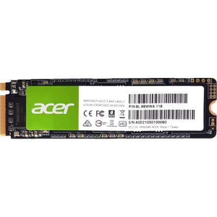 ACER SSD PCIe Gen3x4 M.2 2280 FA100, 256GB, 3300-2700MB/s