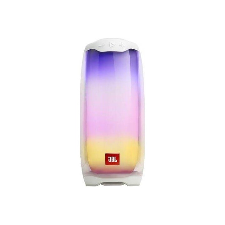 JBL Pulse 4 Αδιάβροχο Ηχείο Bluetooth 20W με 12 ώρες Λειτουργίας White (JBLPULSE4WHT)