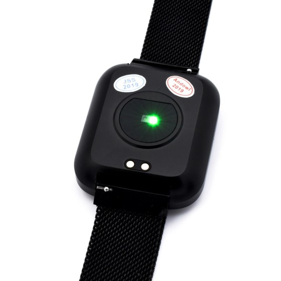 Smartwatch Fitness Tracker με μεταλλικό μαγνητικό μπρασελέ Q-A119 Andowl