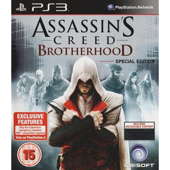 Assassin's Creed  Brotherhood  PS3 GAMES Used-Μεταχειρισμένο (BLES-00910)