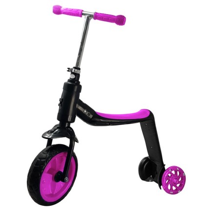 Πατίνι 2 σε 1 BIKE-0038, πολυμορφικό, ροζ