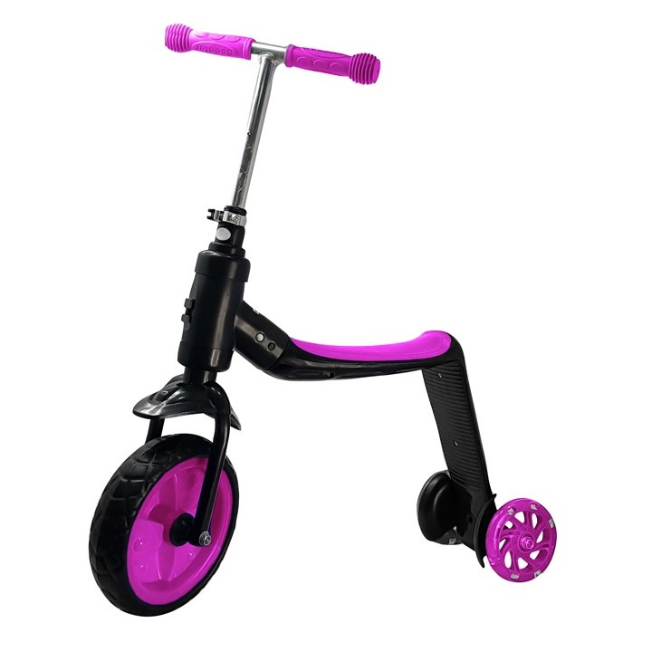 Πατίνι 2 σε 1 BIKE-0038, πολυμορφικό, ροζ
