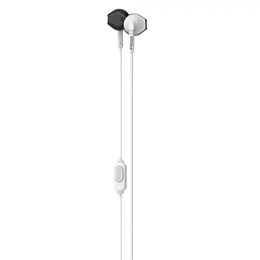 iFrogz Audio InTone EarBuds with Mic - White