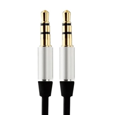 Earldom Cable 3.5mm male - 3.5mm male 1m (et-aux15) Μαύρο