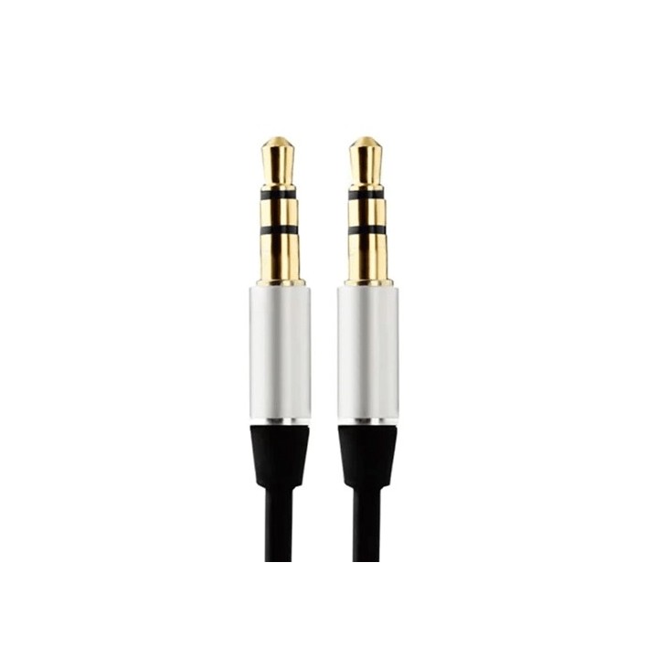 Earldom Cable 3.5mm male - 3.5mm male 1m (et-aux15) Μαύρο