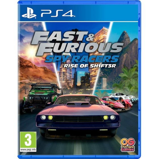 Fast & Furious Spy Racers Rise of SH1FT3R PS4 Game